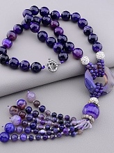 картинка Бусы Агат 62 см от магазина Wolves