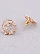 картинка Серьги Сrystal (позолота 18к) от магазина Wolves