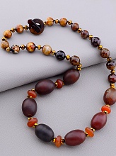 картинка Бусы Сердолик 56 см от магазина Wolves