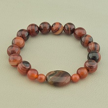 картинка Браслет 'SUNSTONES' Агат 17 см от магазина Wolves