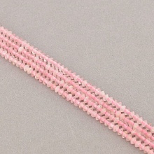 картинка Нитка Розовый кварц 42 см 3 мм (Без замка) от магазина Wolves