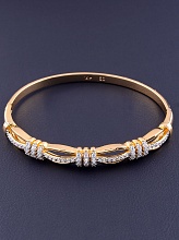 картинка Браслет 'XUPING' (позолота-родий) от магазина Wolves