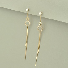 картинка Серьги 'XUPING' Майорка (позолота 18к) от магазина Wolves