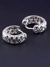 картинка Серьги 'XUPING' (родий) от магазина Wolves