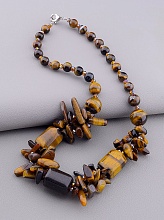 картинка Бусы Тигровый глаз 45 см () от магазина Wolves