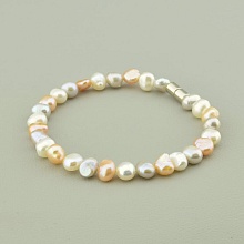 картинка Браслет 'SUNSTONES' Жемчуг 17 см от магазина Wolves