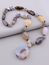 картинка Бусы Агат 52 см от магазина Wolves