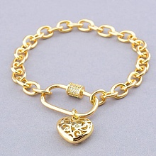 картинка Браслет 'XUPING' Фианит 18 см (позолота 18к) от магазина Wolves