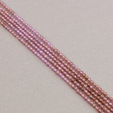 картинка Нитка Гранат 39 см 2 5 мм (Без замка) от магазина Wolves