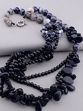 картинка Бусы Агат 62 см от магазина Wolves