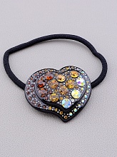 картинка Резинка черная 'Fashion' Сrystal 93153 от магазина Wolves