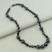 картинка Бусы 'SUNSTONES' Агат Чешский хрусталь 55 см от магазина Wolves