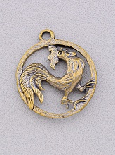 картинка Фигурка Петух Латунь от магазина Wolves