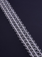 картинка Нитка Горный хрусталь 38 см 8 мм (Без замка) от магазина Wolves