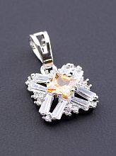 картинка Кулон 'XUPING' Фианит (родий) от магазина Wolves