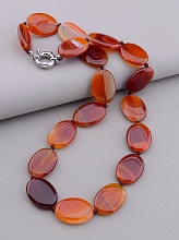 картинка Бусы Сердолик 50 см от магазина Wolves