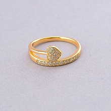 картинка Кольцо 'XUPING' Фианит  (позолота 18к) от магазина Wolves