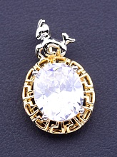 картинка Кулон  'XUPING' (позолота-родий) от магазина Wolves