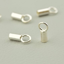 картинка Зажим Серебро(925) 7x3мм от магазина Wolves