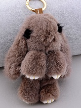 картинка Брелок Норка Мех натуральный от магазина Wolves