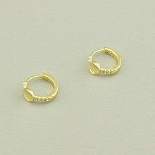 картинка Серьги 'XUPING' (позолота 18к (лимонная)) от магазина Wolves