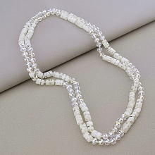 картинка Бусы Муранское стекло Чешский хрусталь 118 см от магазина Wolves