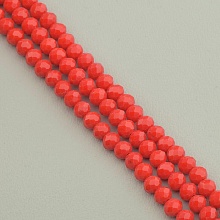 картинка Нитка Чешский хрусталь 43 см 6 мм (Без замка) от магазина Wolves