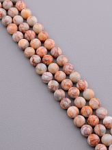 картинка Нитка Яшма 39 см 10 5 мм от магазина Wolves