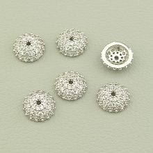 картинка Вставка Фианит 8х8мм (родий) от магазина Wolves