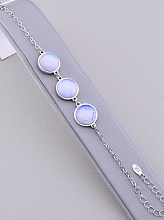 картинка Браслет Лунный камень 19 см от магазина Wolves