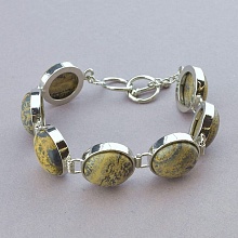 картинка Браслет Яшма 20 см от магазина Wolves