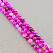 картинка Нитка Агат 38 см 8 мм (Без замка) от магазина Wolves