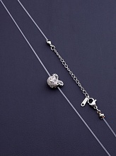 картинка Подвеска 'SUNSTONES' Фианит 40 см от магазина Wolves