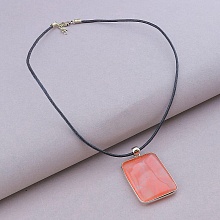 картинка Подвеска Халцедон 44 см от магазина Wolves