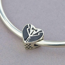 картинка Шарм 'Pandora style' Эмаль Серебро(925) от магазина Wolves