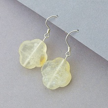 картинка Серьги 'SUNSTONES' Цитрин Серебро(925) от магазина Wolves