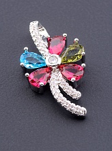 картинка Кулон 'XUPING' Фианит (родий) от магазина Wolves