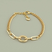 картинка Браслет 'XUPING' Фианит 17 см (позолота 18к) от магазина Wolves