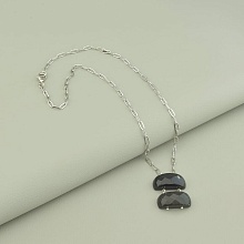 картинка Подвеска 'SUNSTONES' Обсидиан 47 см от магазина Wolves