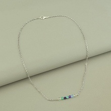 картинка Подвеска 'SUNSTONES' Самоцветы 45 см от магазина Wolves