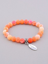 картинка Браслет 'SUNSTONES' Агат 18 см от магазина Wolves