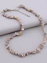 картинка Бусы 'SUNSTONES' Лабрадор 47 см от магазина Wolves