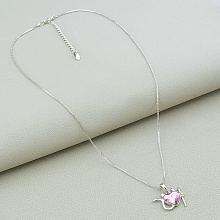 картинка Подвеска 'XUPING' Swarovski 40 см (родий) от магазина Wolves