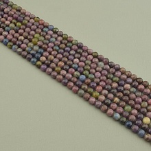 картинка Нитка Сапфир Рубин 39 см 6 мм (Без замка) от магазина Wolves