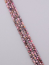 картинка Нитка Родонит 39 см 5 мм (Без замка) от магазина Wolves