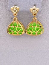 картинка Серьги 'Fashion' Эмаль Бижутерный сплав от магазина Wolves