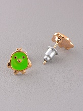 картинка Серьги 'Fashion' Эмаль Бижутерный сплав2 6 г от магазина Wolves