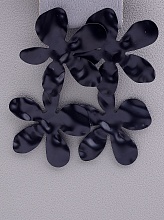 картинка Серьги 'FJ' от магазина Wolves