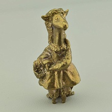 картинка Фигурка Коза Латунь от магазина Wolves