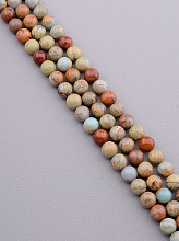 картинка Нитка Яшма 39 см 10 мм (Без замка) от магазина Wolves